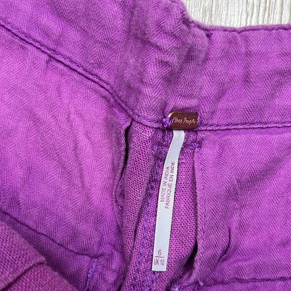 Free People Say So Trouser Shorts, SIZE 6 1276 - Picture 6 of 7